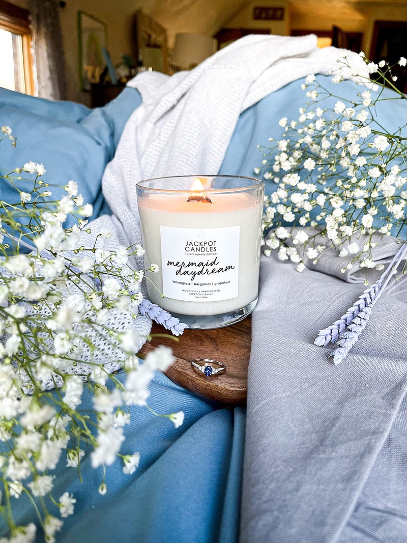 Jackpot Candles Birthday Cake Candle with Ring Inside (Surprise Jewelry Valued at $15 to $5,000) Ring Size 7 - Image 3